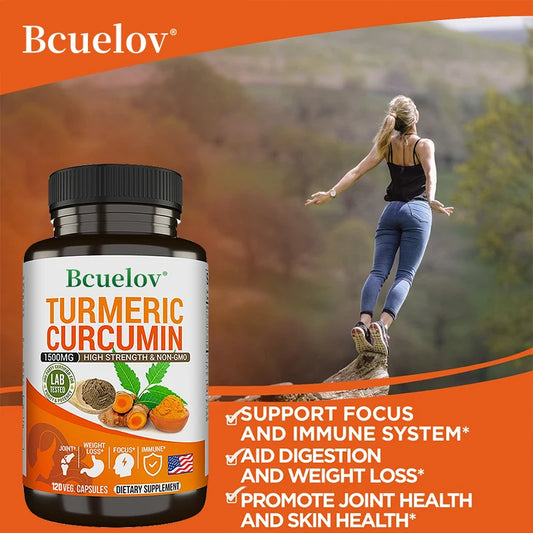 Curcumin Extract with Antioxidant Effects - Bone and Joint Dietary Supplement to Minimize Oxidative Stress - Vegan - Non-GMO Supplements Life Quality Supplements Life Quality https://www.cyberehub.com