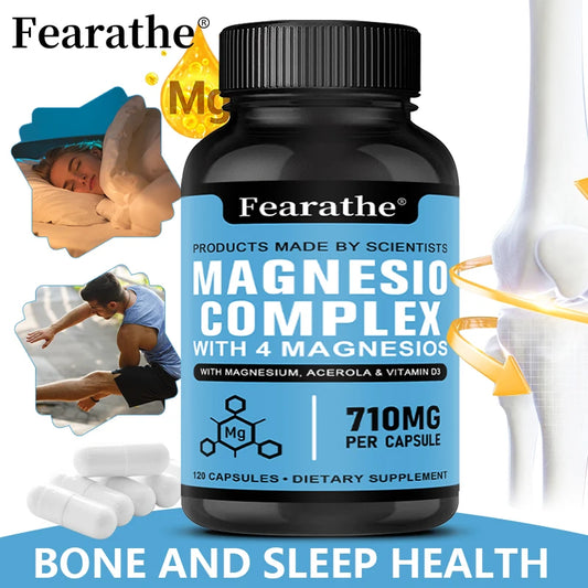 Magnesium Citrate, Magnesium Supplement for Men and Women, Improves Sleep, Relieves Stress and Anxiety, 120 Capsules Supplements Life Quality Supplements Life Quality https://www.cyberehub.com