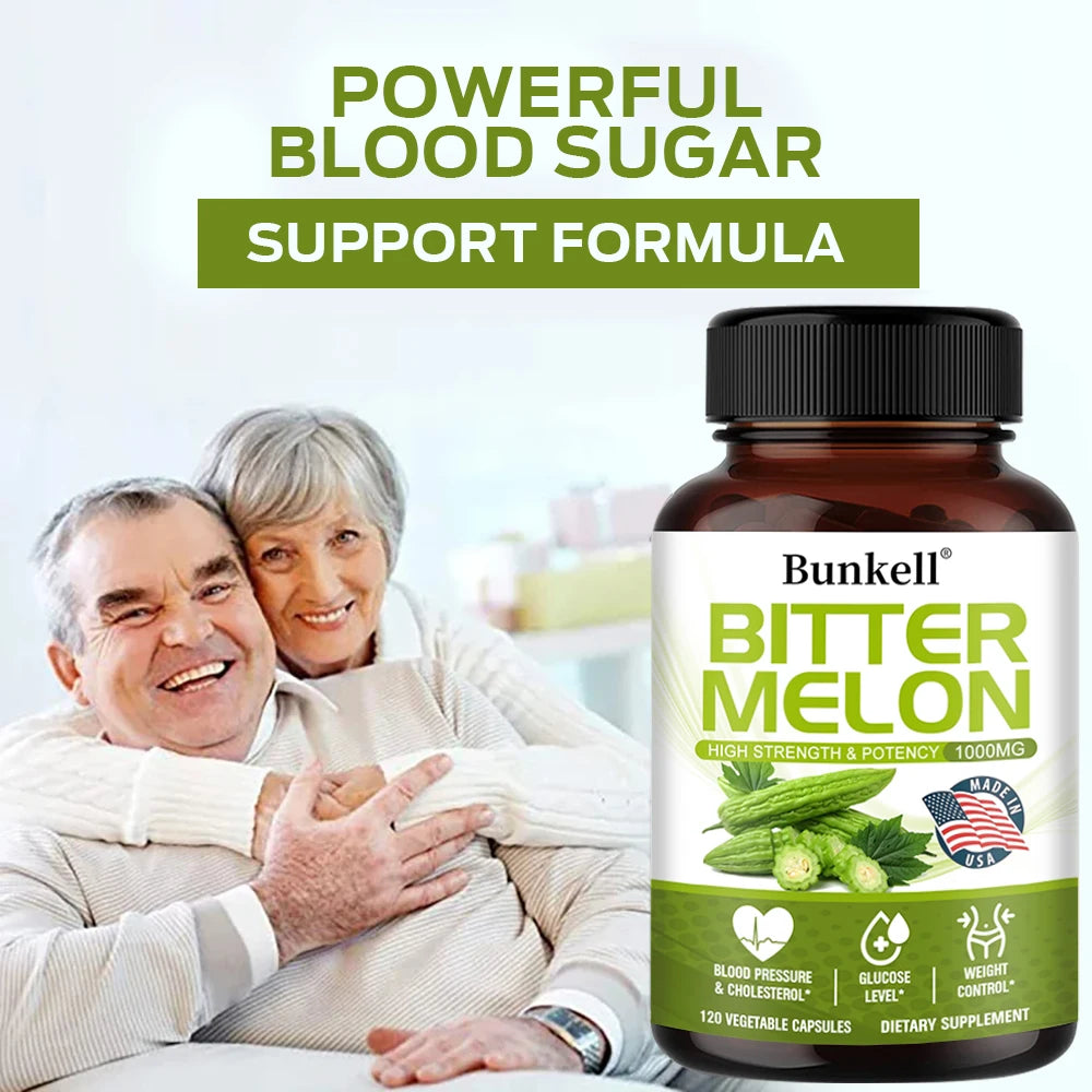 Bunkell 1000 Mg Bitter Melon Extract Capsules for Heart, Blood Sugar and Cholesterol Health, Weight Management Supplements Life Quality Supplements Life Quality https://www.cyberehub.com