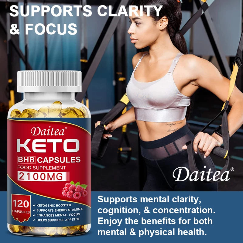 Daitea Fat Burning Ketone Soft Capsules - Helps to better decompose body calories, control weight and maintain health Supplements Life Quality Supplements Life Quality https://www.cyberehub.com