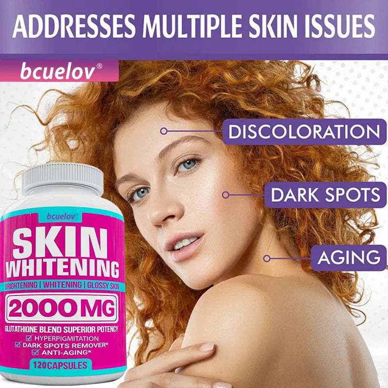 Glutathione Complex Capsules - Powerful Antioxidant, Reduces Hyperpigmentation, Alleviates Dark Spots, Moisturizes Skin Supplements Life Quality Supplements Life Quality https://www.cyberehub.com