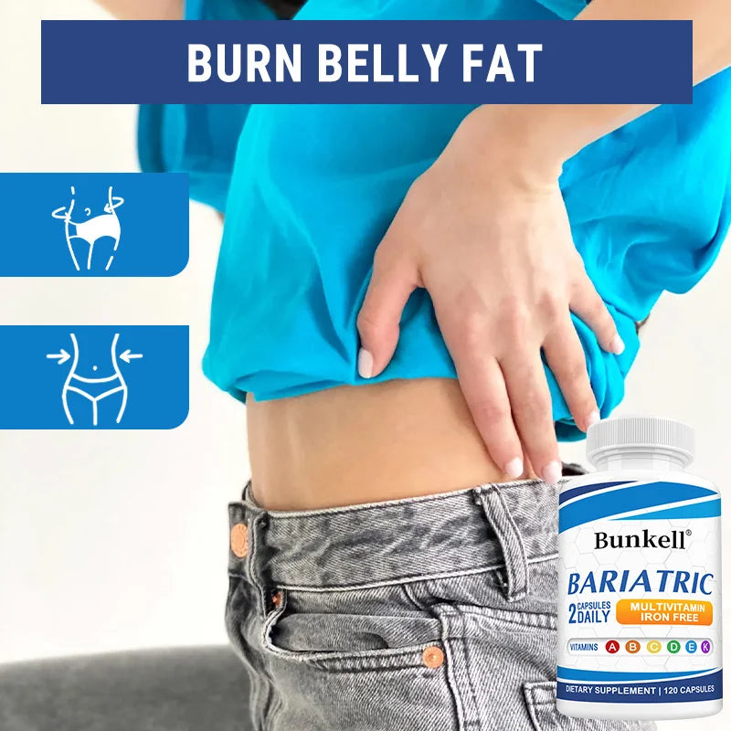 Multivitamin with Iron - Weight Management Supplement, Fat Burning & Metabolism, Vitamin & Mineral Supplement, 120 Capsules Supplements Life Quality Supplements Life Quality https://www.cyberehub.com