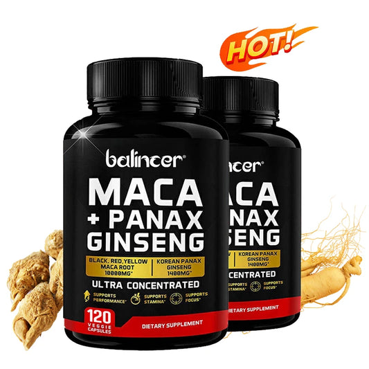 Maca Root (Black, Red, Yellow) 10,000 mg, Male Enhancement Supplement, Supports Increased Male Energy, 120 Capsules Supplements Life Quality Supplements Life Quality https://www.cyberehub.com