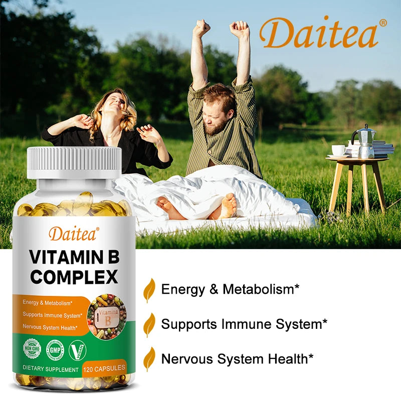 Vitamin B Complex - Stress, Immunity, Heart Health, Nervous System, Energy Metabolism Support - Non-GMO, Vegan, Gluten-Free Supplements Life Quality Supplements Life Quality https://www.cyberehub.com