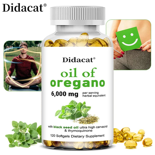 Oregano oil softgels for intestinal health, antioxidant, digestive health, immune support Supplements Life Quality Supplements Life Quality https://www.cyberehub.com