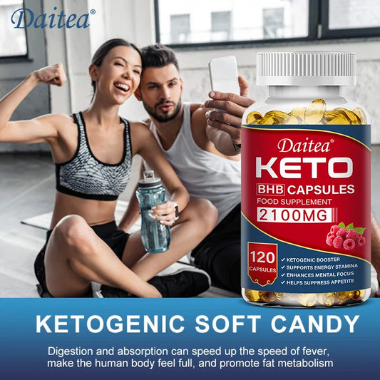 Daitea Fat Burning Ketone Soft Capsules - Helps to better decompose body calories, control weight and maintain health Supplements Life Quality Supplements Life Quality https://www.cyberehub.com