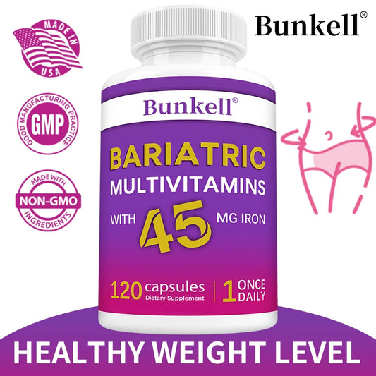 Multivitamin with 45 mg Iron, Weight Management Capsules, Supports Burning Belly Fat, Weight Management, 120 Capsules Supplements Life Quality Supplements Life Quality https://www.cyberehub.com