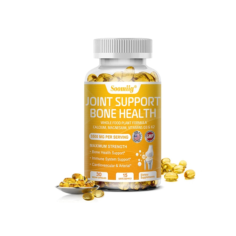 Calcium Magnesium Vitamin D3 & K2 - Supports healthy joint structure, function & comfort, muscle, immunity, bones, non-GMO Supplements Life Quality Supplements Life Quality https://www.cyberehub.com