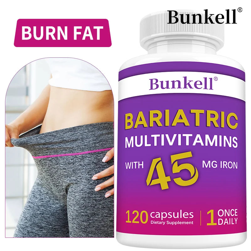 Multivitamin with 45 mg Iron, Weight Management Capsules, Supports Burning Belly Fat, Weight Management, 120 Capsules Supplements Life Quality Supplements Life Quality https://www.cyberehub.com
