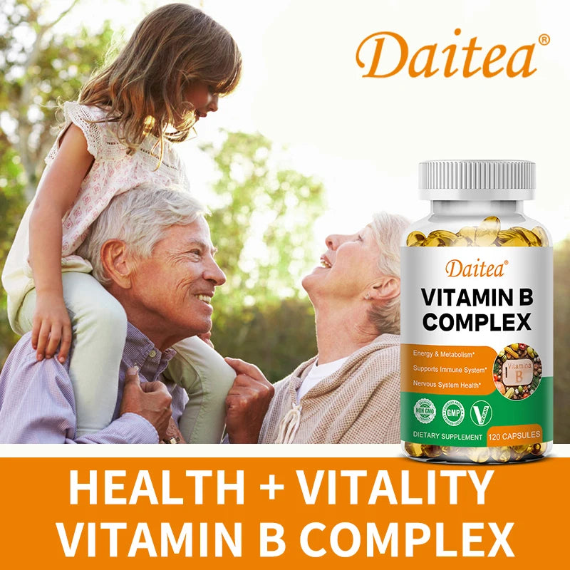 Vitamin B Complex - Stress, Immunity, Heart Health, Nervous System, Energy Metabolism Support - Non-GMO, Vegan, Gluten-Free Supplements Life Quality Supplements Life Quality https://www.cyberehub.com