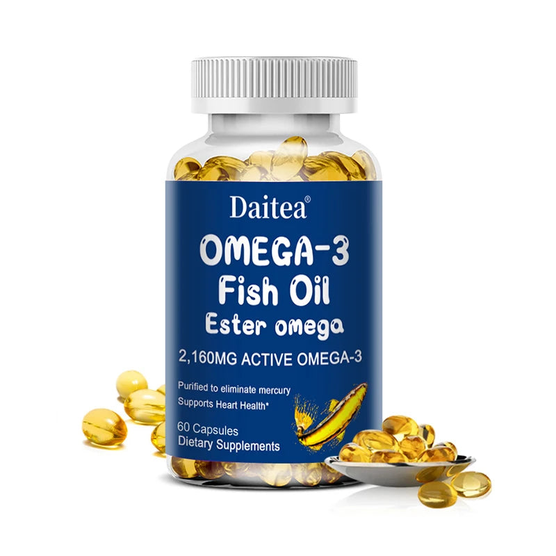 Omega 3 Fish Oil Dietary Supplement with DHA EPA to Support Eyes, Heart, Brain and Immune System Supplements Life Quality Supplements Life Quality https://www.cyberehub.com