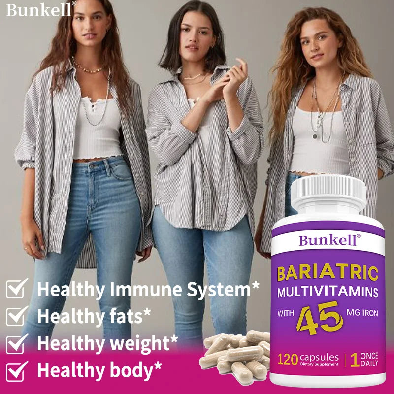 Multivitamin with 45 mg Iron, Weight Management Capsules, Supports Burning Belly Fat, Weight Management, 120 Capsules Supplements Life Quality Supplements Life Quality https://www.cyberehub.com