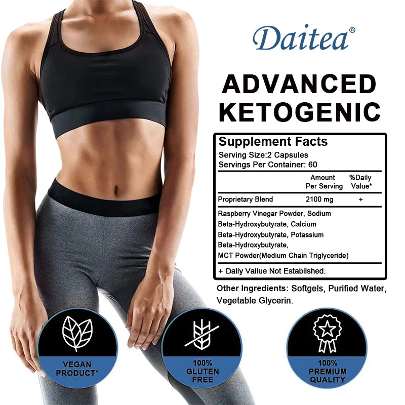 Daitea Fat Burning Ketone Soft Capsules - Helps to better decompose body calories, control weight and maintain health Supplements Life Quality Supplements Life Quality https://www.cyberehub.com