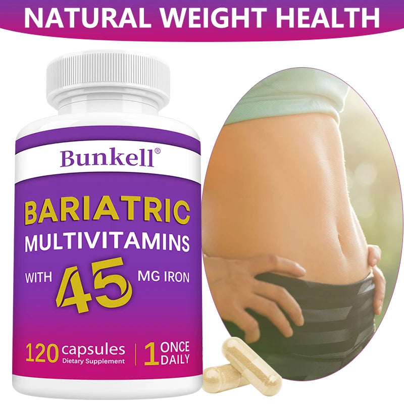 Multivitamin with 45 mg Iron, Weight Management Capsules, Supports Burning Belly Fat, Weight Management, 120 Capsules Supplements Life Quality Supplements Life Quality https://www.cyberehub.com