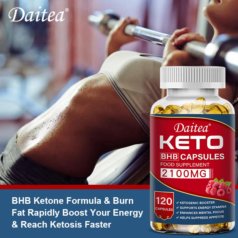 Daitea Fat Burning Ketone Soft Capsules - Helps to better decompose body calories, control weight and maintain health Supplements Life Quality Supplements Life Quality https://www.cyberehub.com
