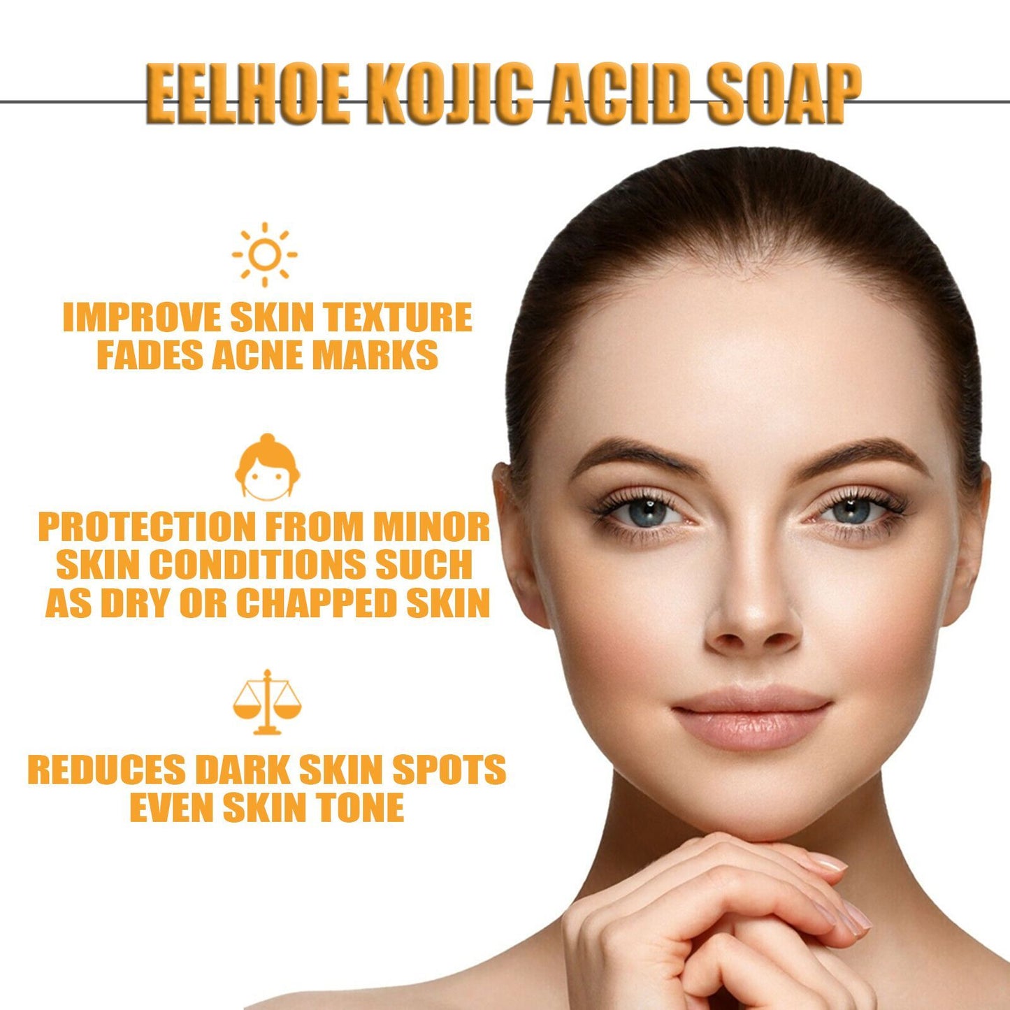 EELHOE Tartaric Acid Soap Dark Spot Reducing Pore Cleansing Exfoliating Skin Care Cleansing Soap Health Beauty CJ USa USPS Muqe https://www.cyberehub.com
