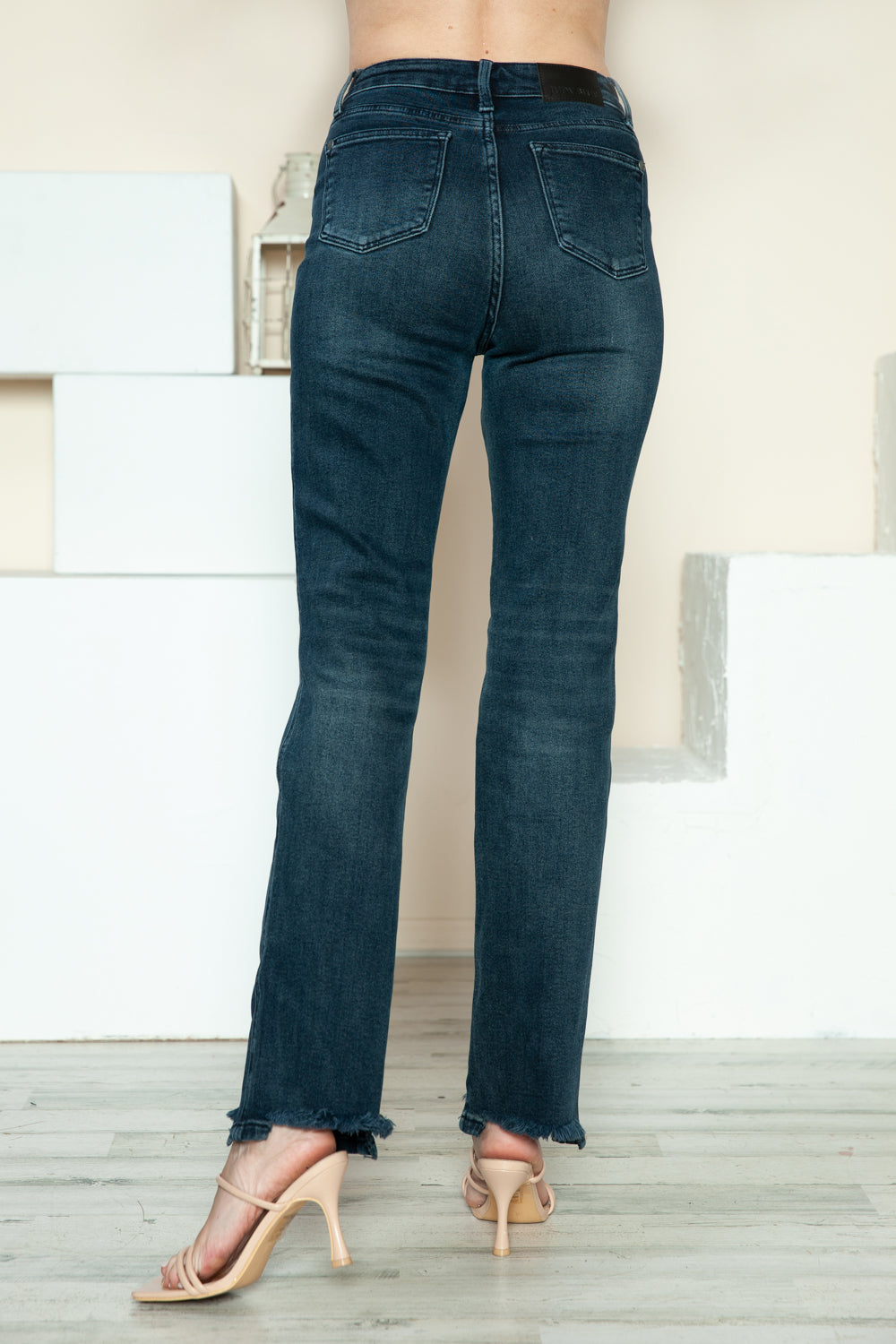 Judy Blue Full Size Button Fly Hem Destroy Straight Jeans Bottoms Bottoms Clothing Judy Blue Ship from USA Women Trendsi https://www.cyberehub.com