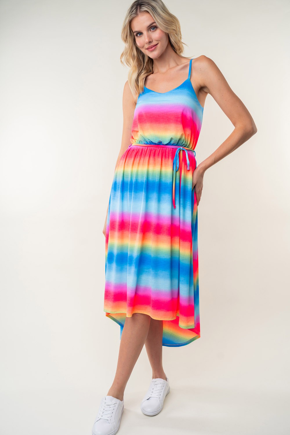 White Birch Full Size Ombre Striped Midi Cami Dress Apparel/Dress Dress Ship from USA TikTok Trendsi USPS Walmart Walmart Apparel White Birch Trendsi https://www.cyberehub.com