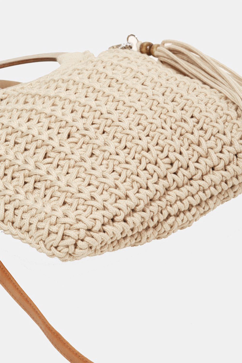 Fame Crochet Knit Convertible Tote Bag with Tassel Fame Accessories Ship from USA TikTok USA Trendsi https://www.cyberehub.com