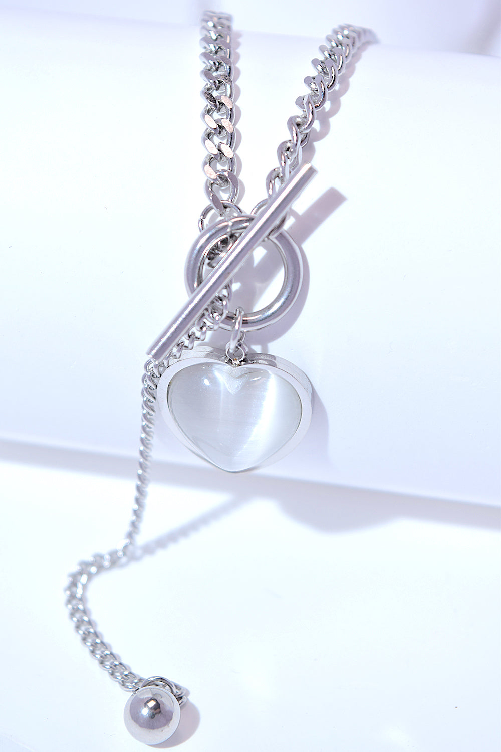 Titanium Steel Heart Necklace Jewelry Ship from USA TikTok USA Vvan Trendsi https://www.cyberehub.com