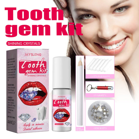 Jaysuing Tooth Gem Kit, Accessories Easy To Remove And Install Crystal Dental Drill Tooth Embellish Glitter Stick Health & Beauty Health & Beauty Under 10 UniversalMaax https://www.cyberehub.com