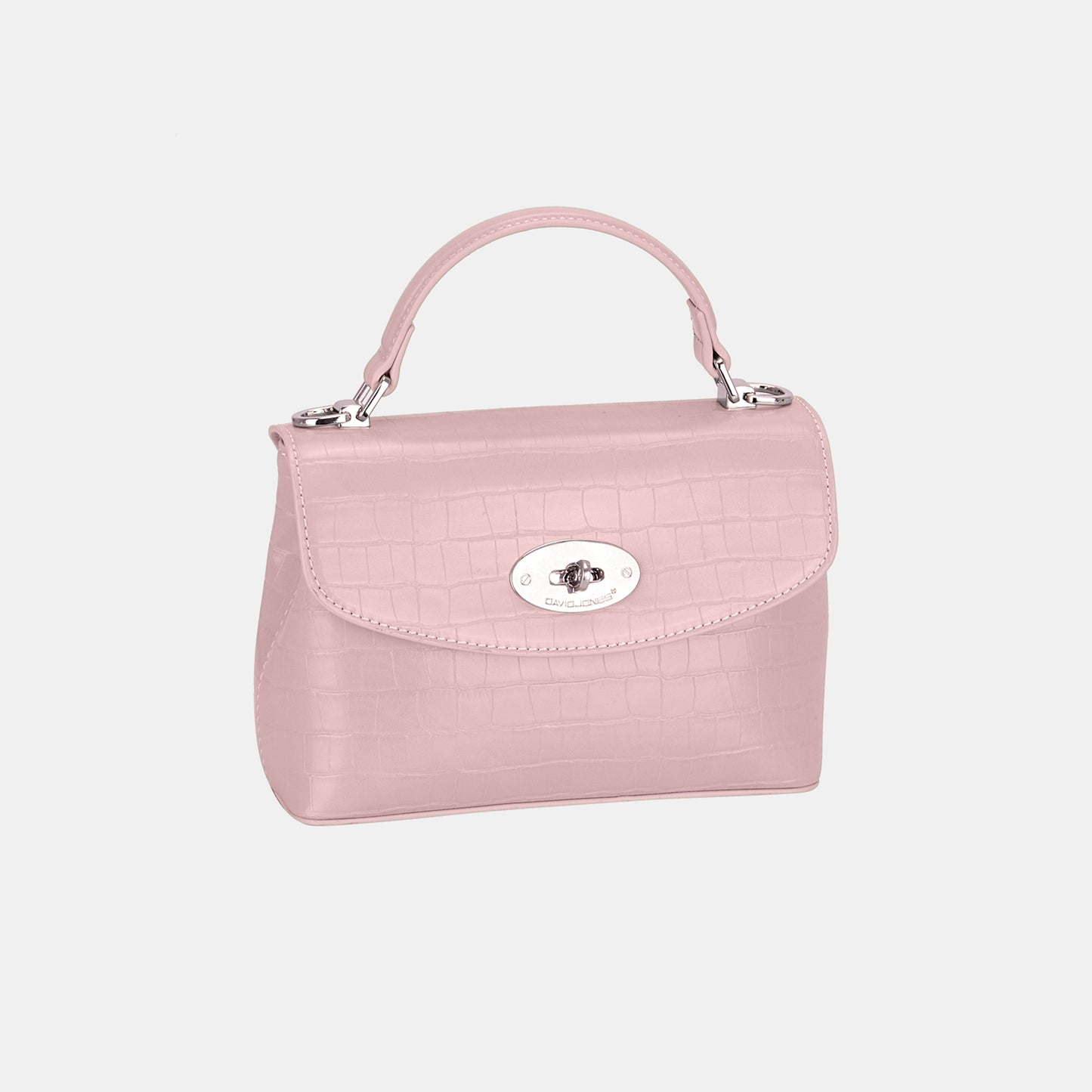 David Jones Texture PU Leather Handbag Pink One Size David Jones Ship from USA TikTok USA Trendsi https://www.cyberehub.com