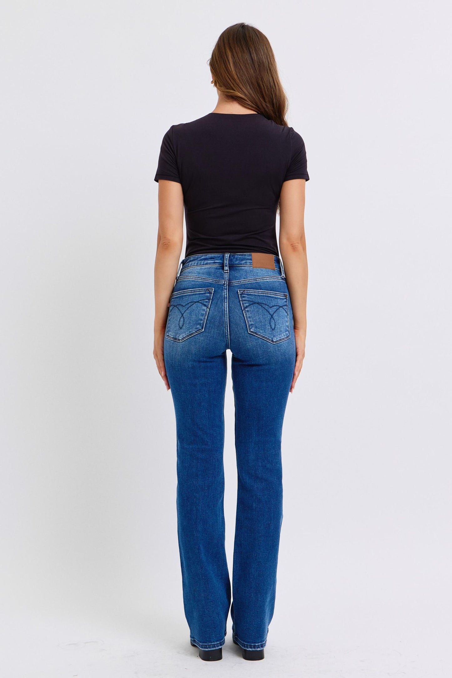Judy Blue Full Size Run Mid-Rise Bootcut Jeans with Thermal Lining Apparel Apparel Judy Blue Ship from USA TikTok Trendsi Trendsi https://www.cyberehub.com