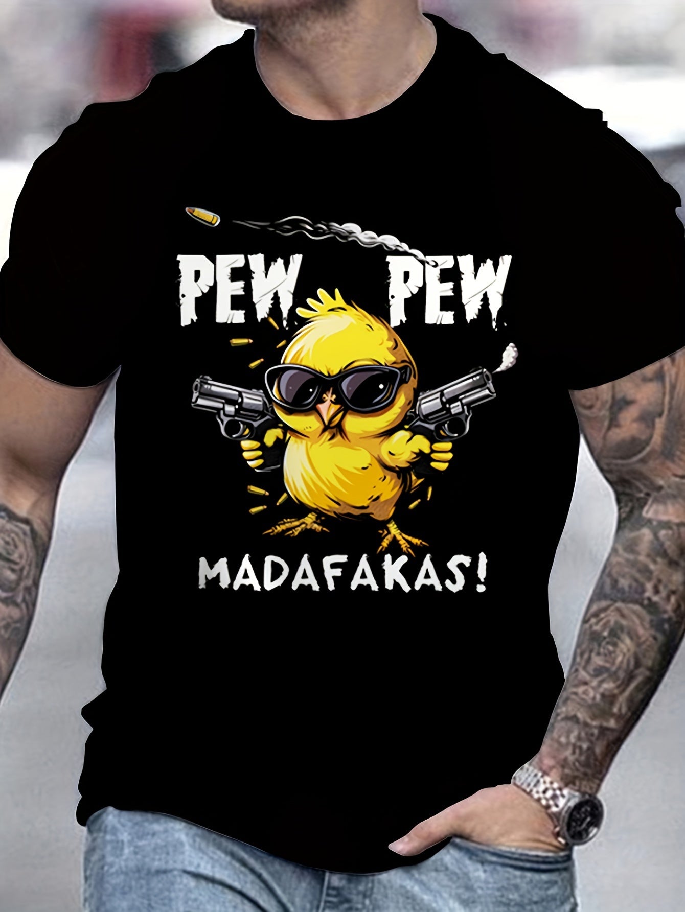 Men's Breathable Cool Girl Cartoon Printed Short Sleeved T-shirt, Casual Street Style Fashion, Round Neck, Men's Summer Casual Wear, Suitable For Running, Fitness, Daily Wear Apparel/Shirt/Graphic Shirt SNULLO https://www.cyberehub.com