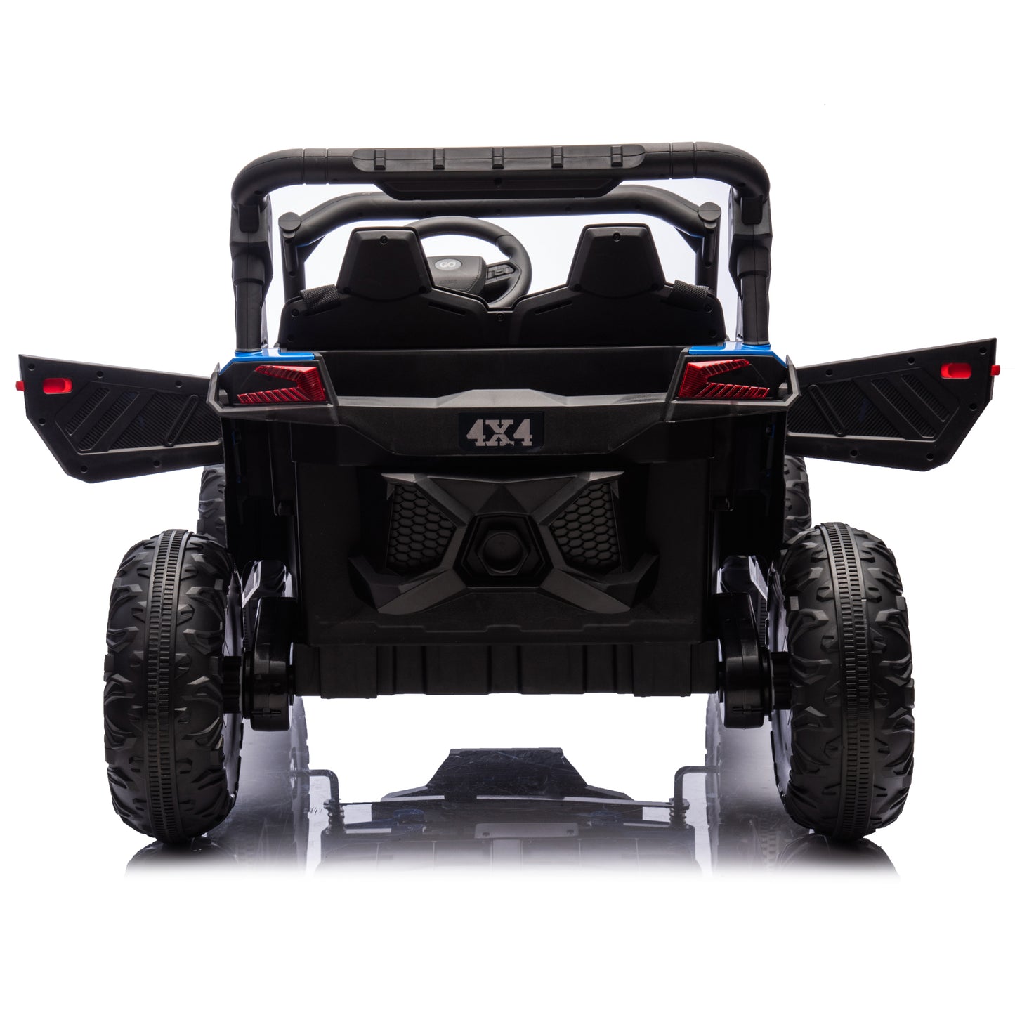 24V Two-Seater Kids Ride On UTV W/Parents Remote Control,Four-Wheel Suspension,Slow Start,Large wheel design,Anti-collision bar,Storage space,Music,USB,Bluetooth,Volume control,LED lights for Kids 3+. Giga Kids Out of stock Toys Giga https://www.cyberehub.com