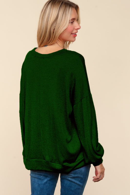 Haptics Sequin Nutcracker Patch Hacci Knit Top Tops/Jackets/Sweaters Clothing Tops Haptics Ship from USA TikTok Trendsi USPS Walmart Trendsi https://www.cyberehub.com