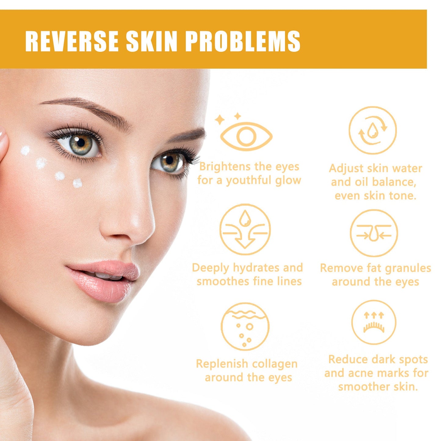 Moisturizing And Anti Wrinkle Eye Cream For Eye Care Health & Beauty Health & Beauty Under 10 UniversalMaax https://www.cyberehub.com