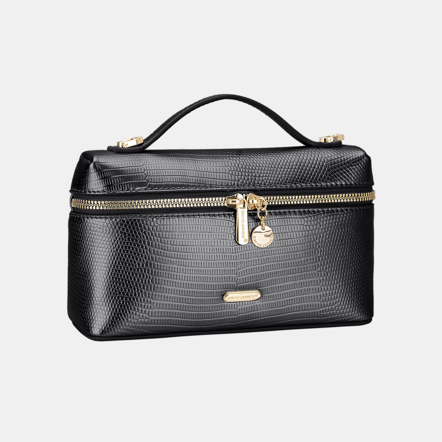 David Jones Texture PU Leather Handbag Black One Size David Jones Ship from USA TikTok USA Trendsi https://www.cyberehub.com