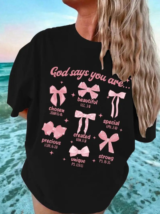 Women's Graphic T-Shirt - Stylish Printed Short Sleeve Tee Black Apparel/Shirt/Graphic Cj Graphic Shirt SNULLO Yodel SNULLO https://www.cyberehub.com