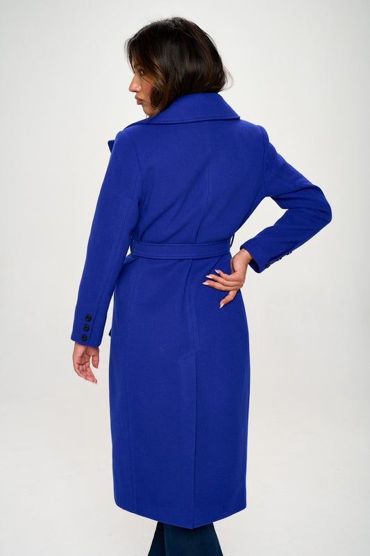Coalition LA Double-Breasted Longline Coat with Belt Shirt Apparel Clothing Tops Coalition LA Ship from USA Shirts USA Women Trendsi https://www.cyberehub.com