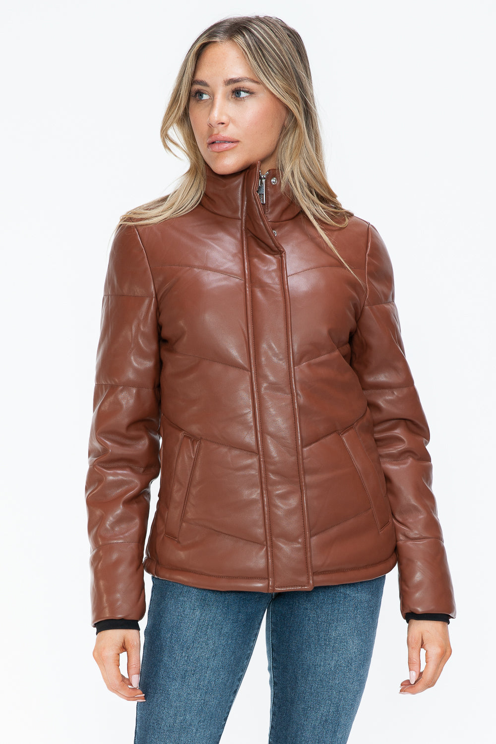 Snobbish Pocketed Zip Up Turtleneck Puffer Jacket Tops/Jackets/Sweaters Clothing Tops Ship from USA Snobbish TikTok Trendsi USPS Walmart Trendsi https://www.cyberehub.com