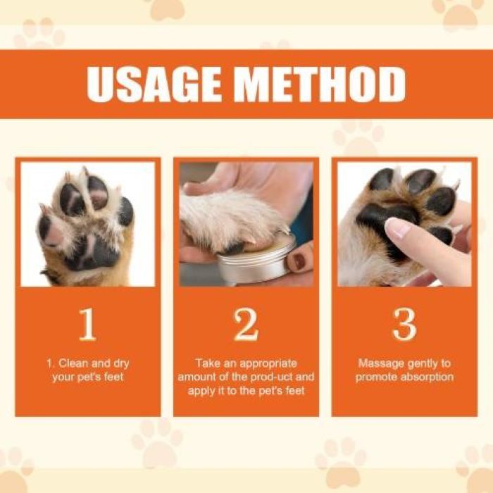 Natural Plant Formula Pet Paw Balm For Cats And Dogs, Softens Dry Paw Pads, Lick-Proof, 1.7 Oz Paw Balm Health Beauty CJ USa USPS Muqe https://www.cyberehub.com