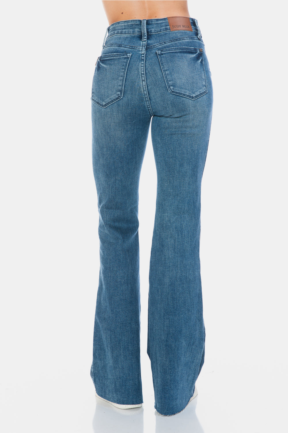 Judy Blue Full Size Tummy Control Cut Hem Flare Jeans Bottoms Bottoms Clothing Judy Blue Ship from USA Women Trendsi https://www.cyberehub.com