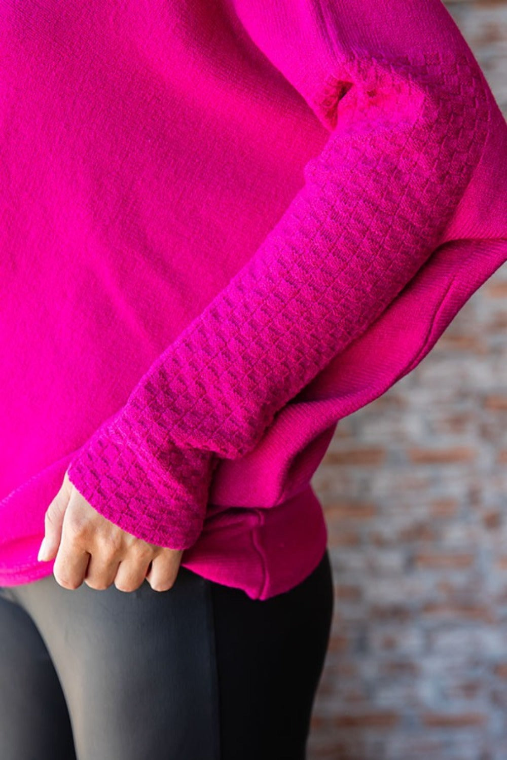 First Love Full Size Asymmetrical Hem Dolman Sleeve Sweater Shirt Apparel Clothing Tops First Love Ship from USA Shirts USA Women Trendsi https://www.cyberehub.com
