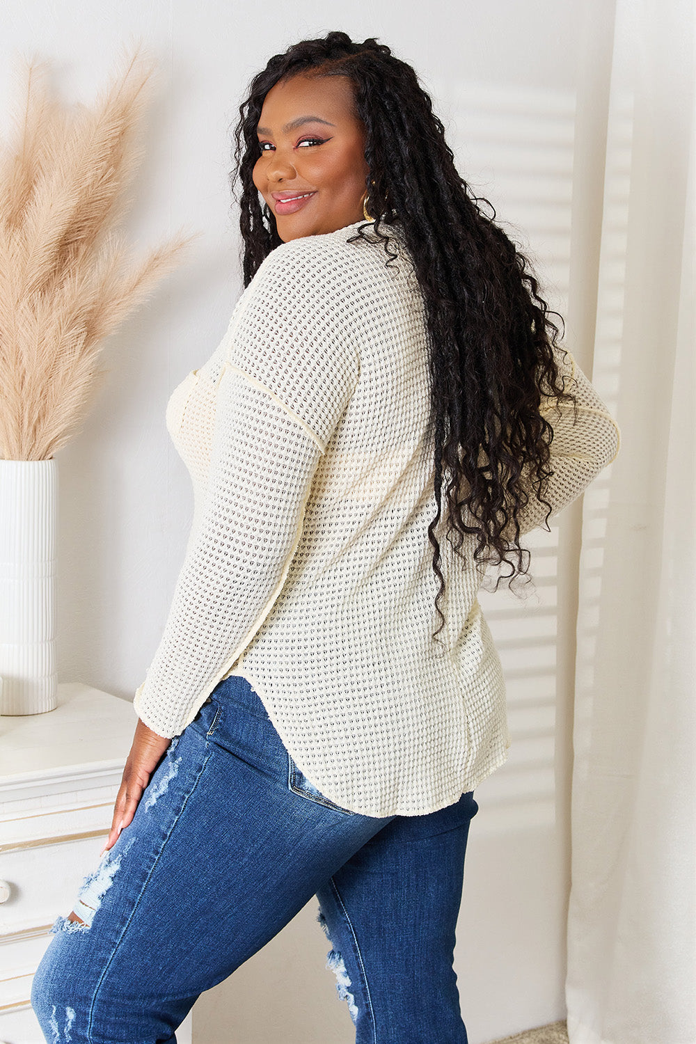Culture Code Full Size Scoop Neck Patch Pocket Top Apparel/Tops Culture Code Ship from USA TikTok Tops Trendsi USPS Walmart Walmart Apparel Trendsi https://www.cyberehub.com