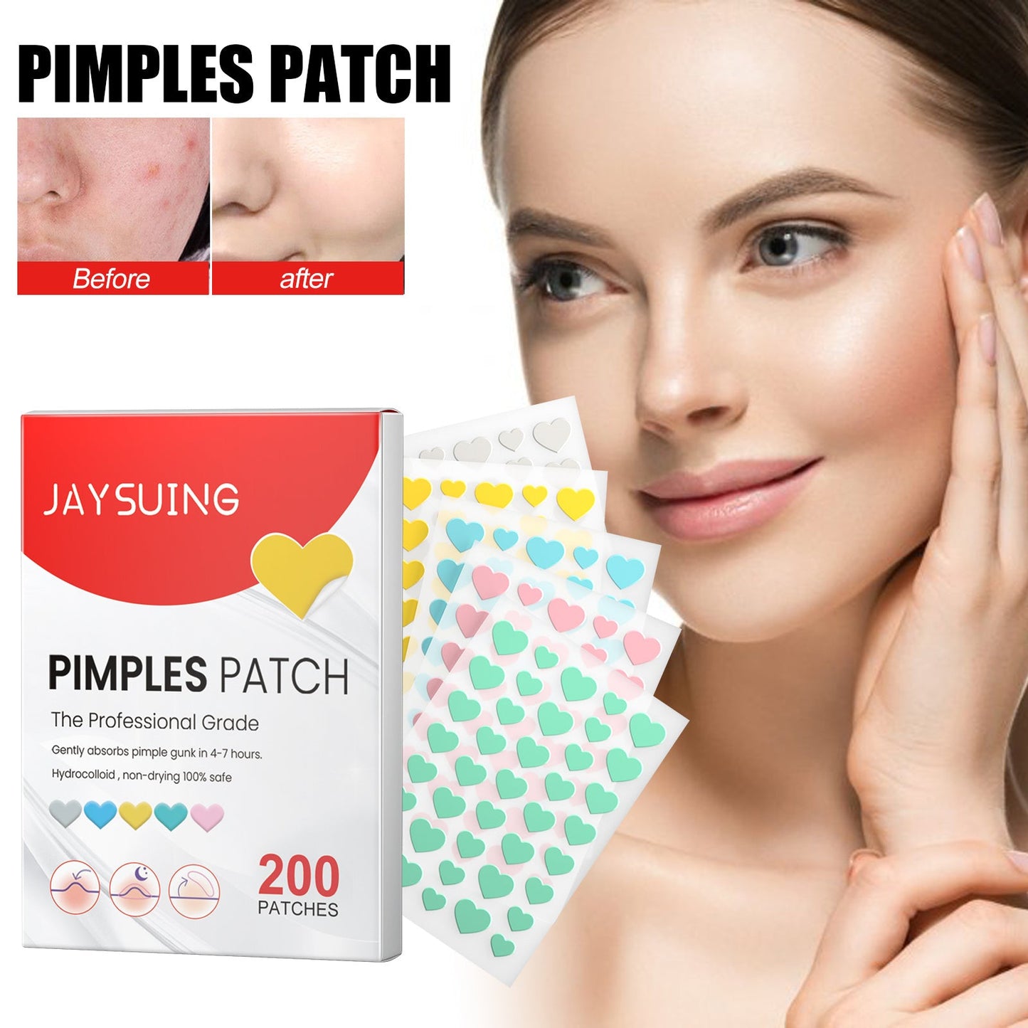 Spotted Acne Scars Cover Acne Patches Health & Beauty Health & Beauty Under 10 UniversalMaax https://www.cyberehub.com