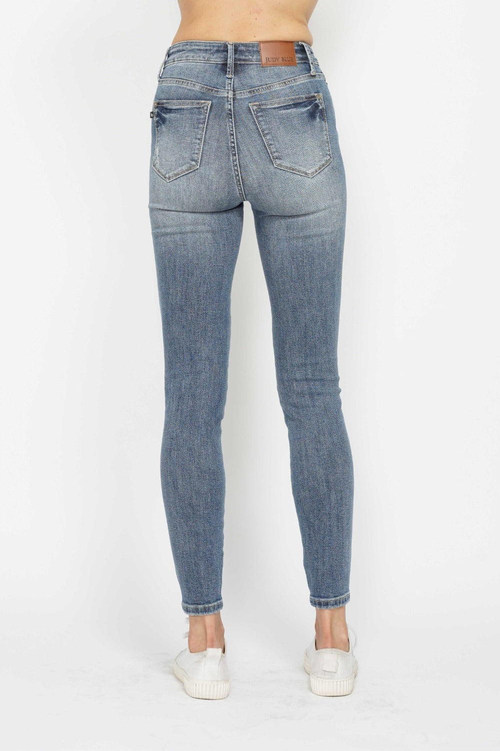 Judy Blue Full Size Tummy Control Contrast Wash Skinny Jeans Bottoms Bottoms Clothing Judy Blue Ship from USA Women Trendsi https://www.cyberehub.com