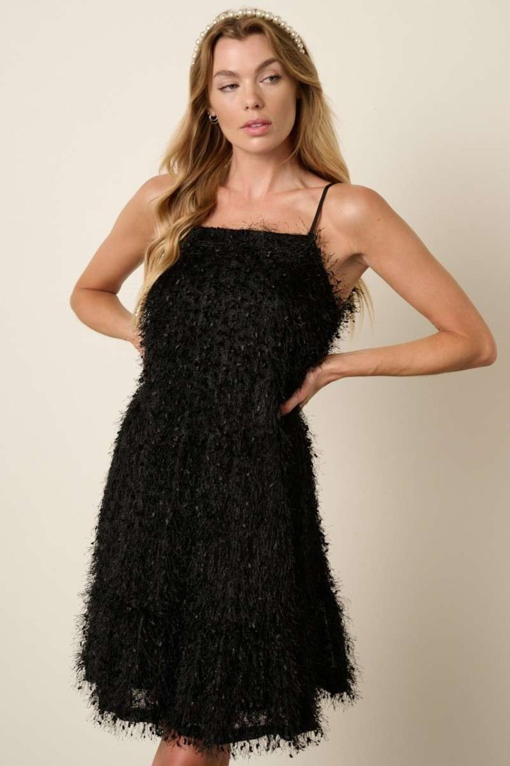 Mittoshop Feather Ruffle Hem Mini Cami Dress Apparel/Dress Dress Mittoshop Ship from USA TikTok Trendsi USPS Walmart Walmart Apparel Trendsi https://www.cyberehub.com