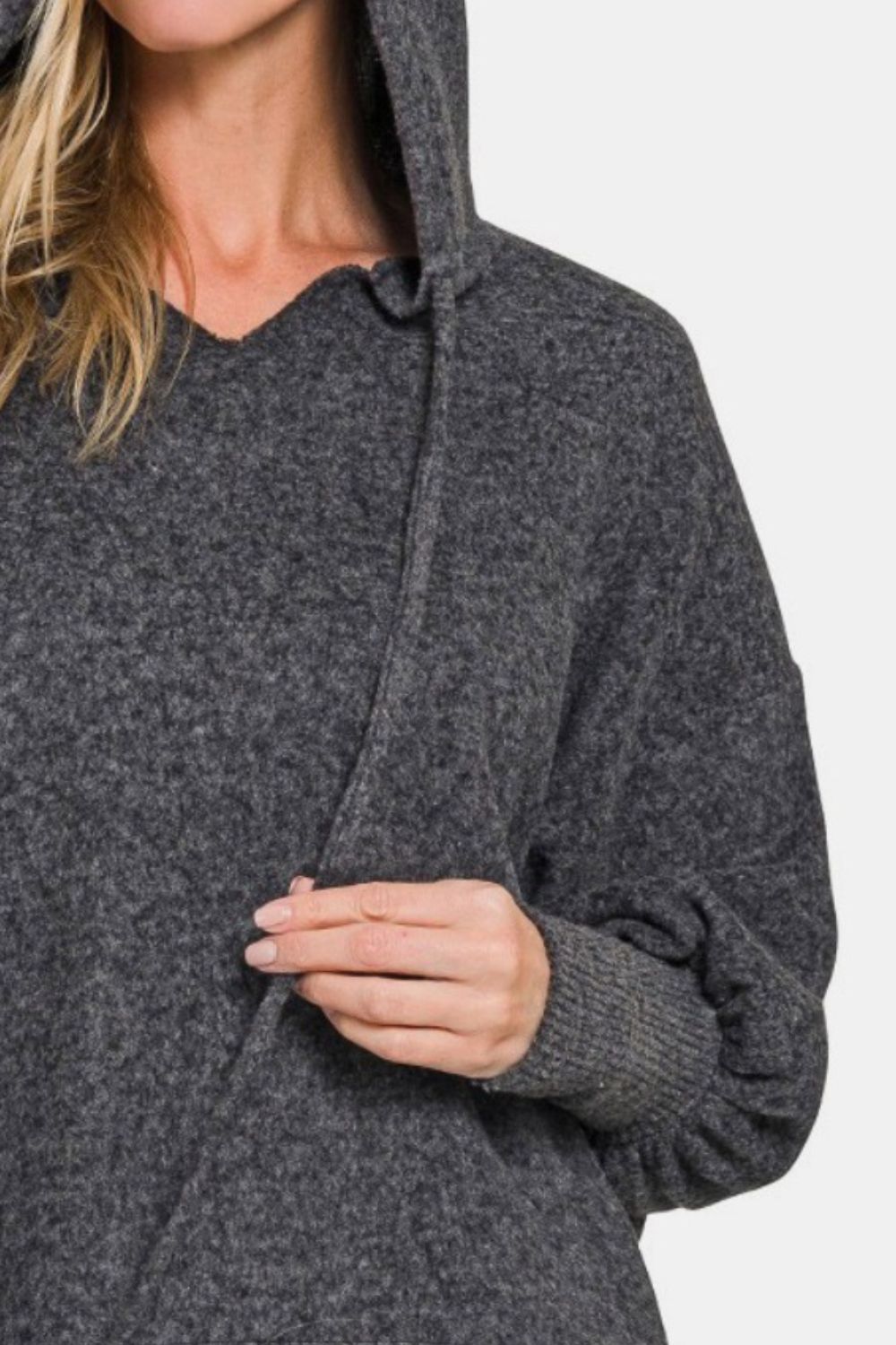 Zenana Brushed Hacci Drop Shoulder Cropped Hoodie Shirt Apparel Clothing Tops price-change-job-active Ship from USA Shirts USA Women Zenana Trendsi https://www.cyberehub.com