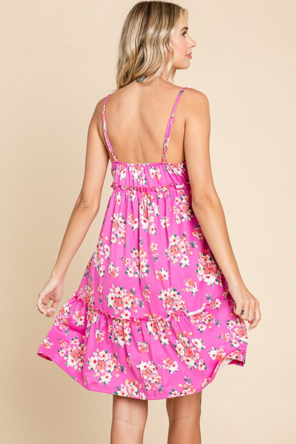 Culture Code Full Size Floral Ruffled Cami Dress Apparel/Dress Culture Code Dress Ship from USA TikTok Trendsi USPS Walmart Walmart Apparel Trendsi https://www.cyberehub.com