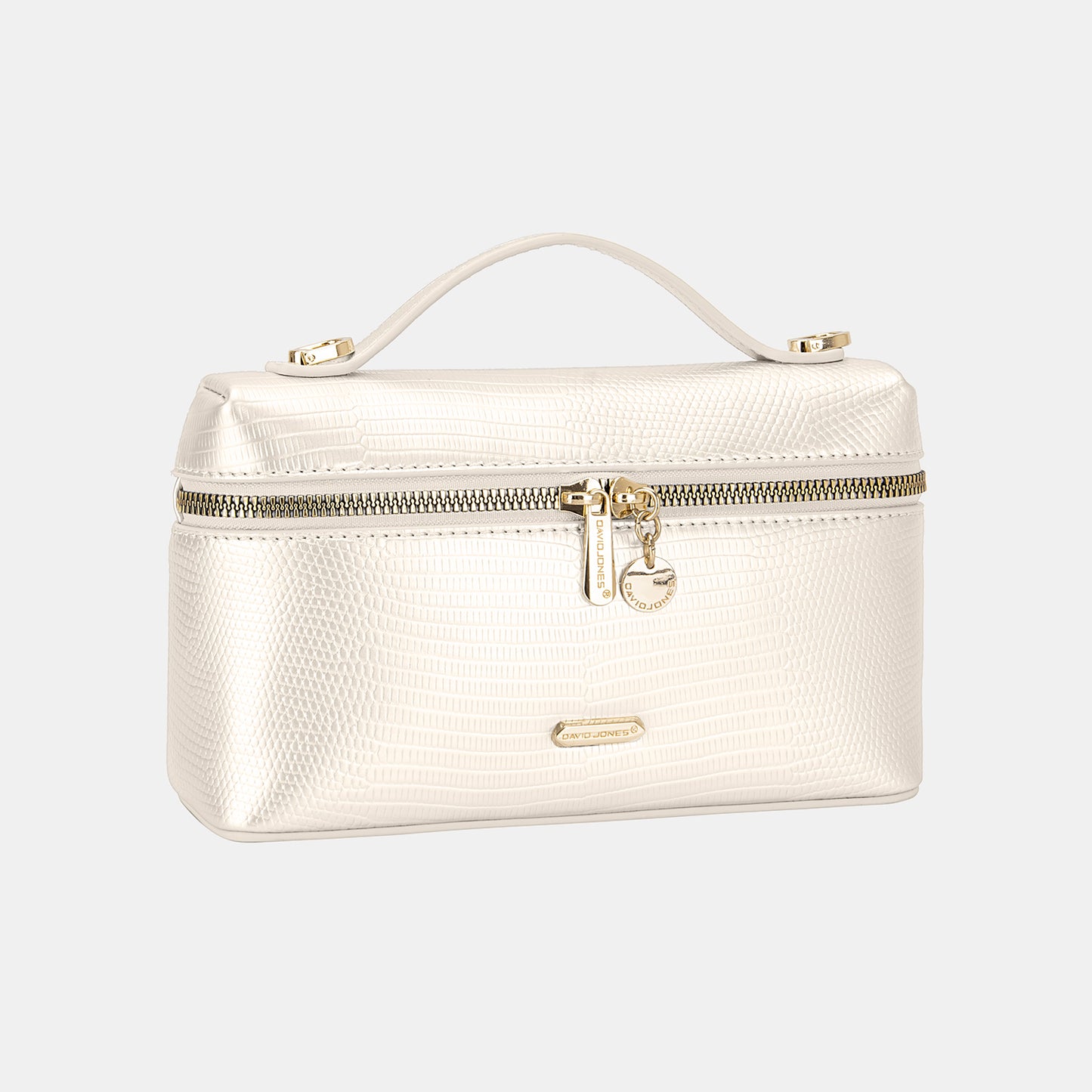 David Jones Texture PU Leather Handbag White One Size David Jones Ship from USA TikTok USA Trendsi https://www.cyberehub.com