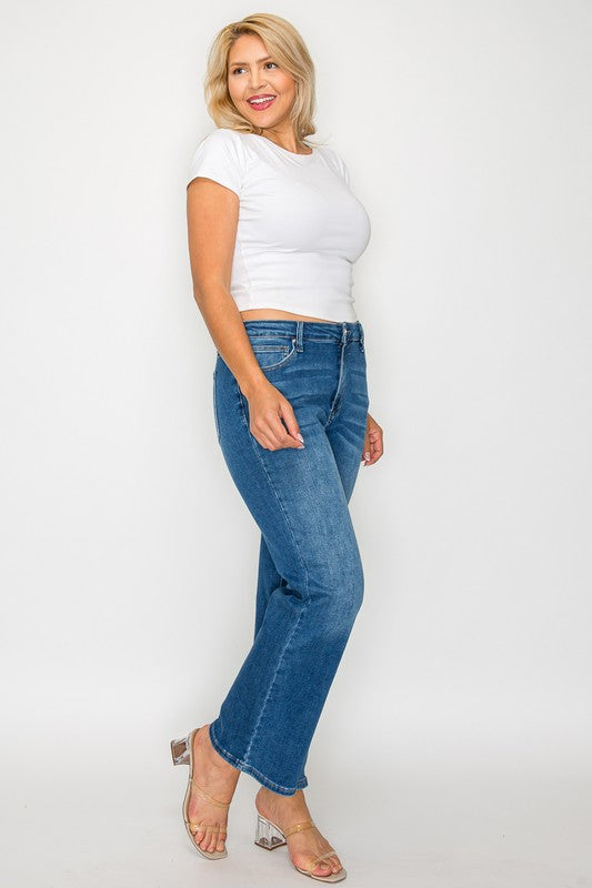 bytos Full Size Cat's Whiskers Mid Rise Ankle Jeans Apparel Apparel bytos Ship from USA TikTok Trendsi Trendsi https://www.cyberehub.com