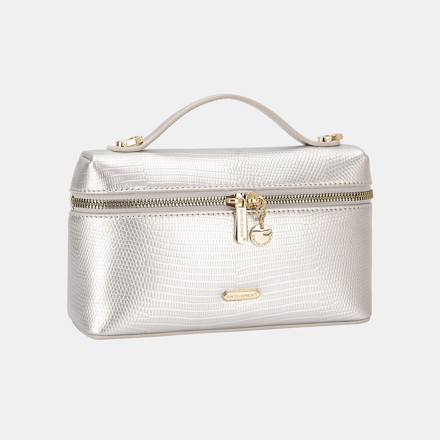 David Jones Texture PU Leather Handbag Silver One Size David Jones Ship from USA TikTok USA Trendsi https://www.cyberehub.com