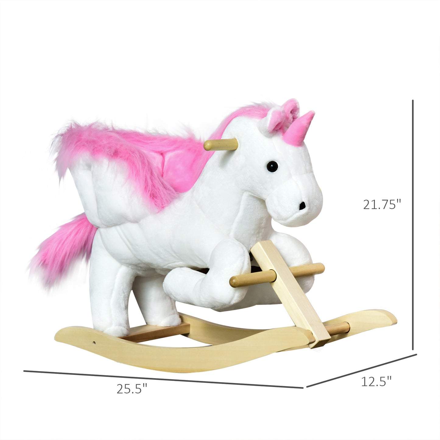 Unicorn Baby Rocking Horse Toy for Kids with Lullaby Song, Plush Ride on Horse with Heavy-Duty Support System, Interactive Toy Pretend Play Toy for Toddlers Car Giga GNJ Toys Walmart Giga https://www.cyberehub.com