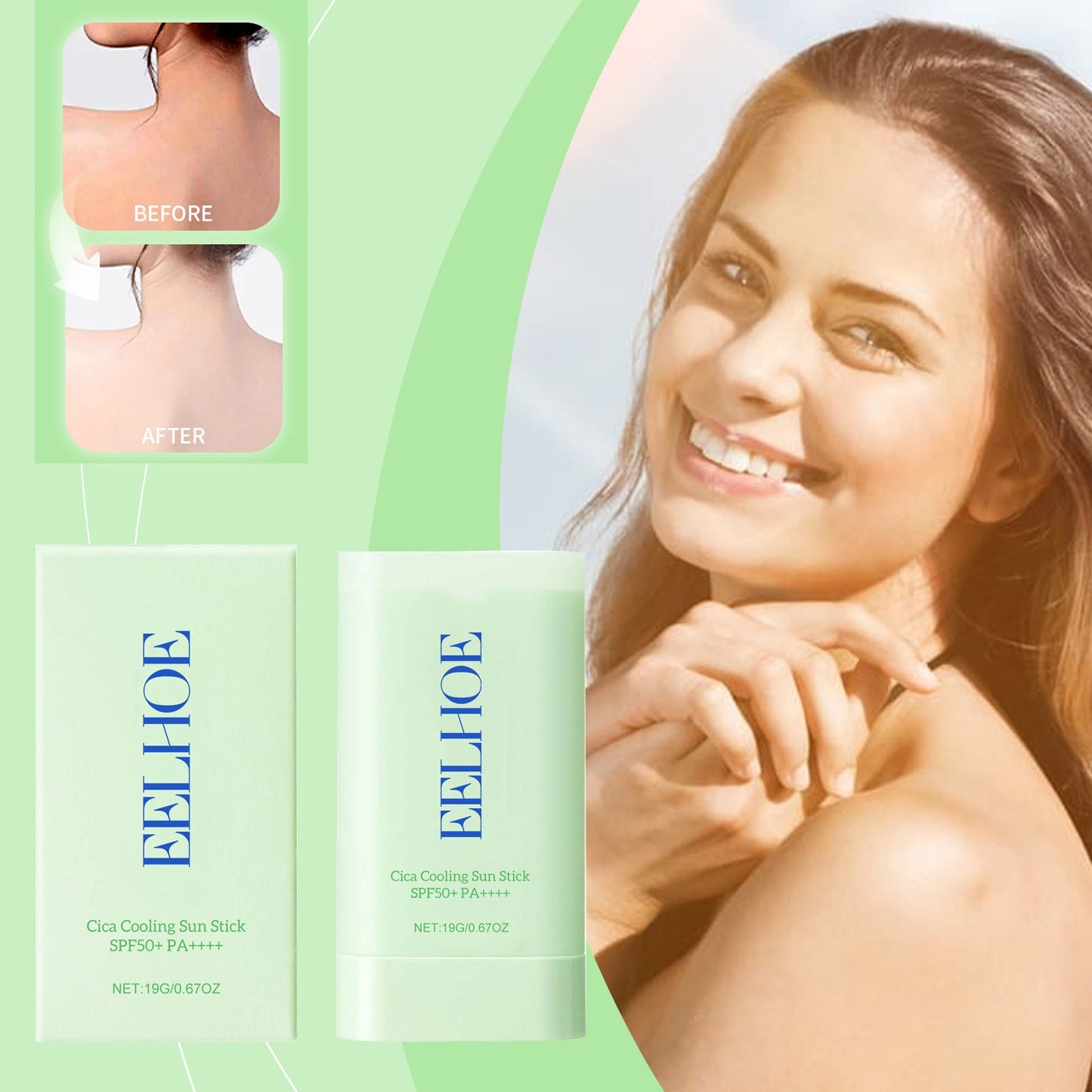 Sunscreen Refreshing Isolation Solid Protective Cream Health & Beauty Health & Beauty Under 10 UniversalMaax https://www.cyberehub.com