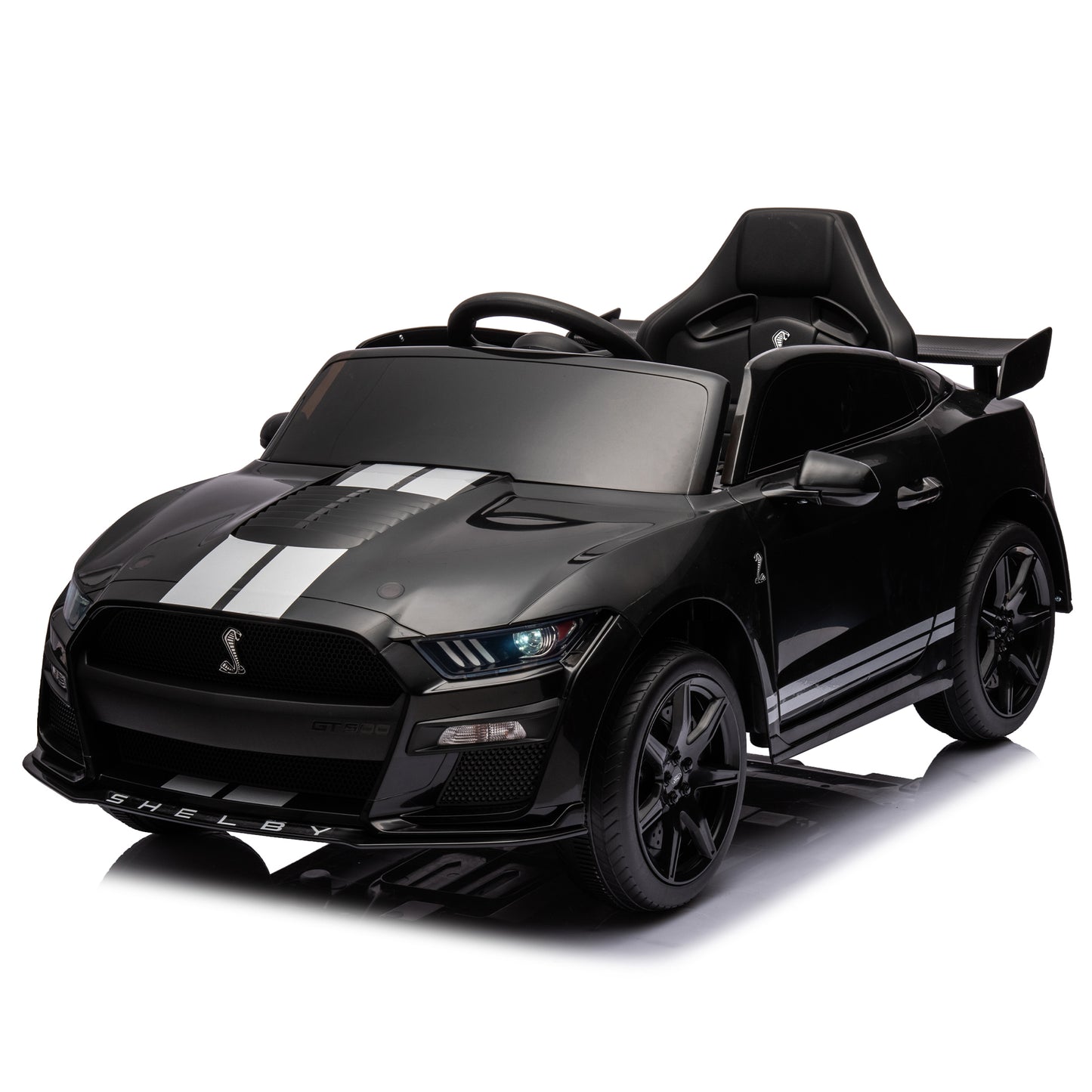 12V Ford Mustang Shelby GT500 ride on car with Remote Control 3 Speeds, Electric Vehicle Toy for Kid Toy Giga GNJ Kids Toys Walmart Giga https://www.cyberehub.com